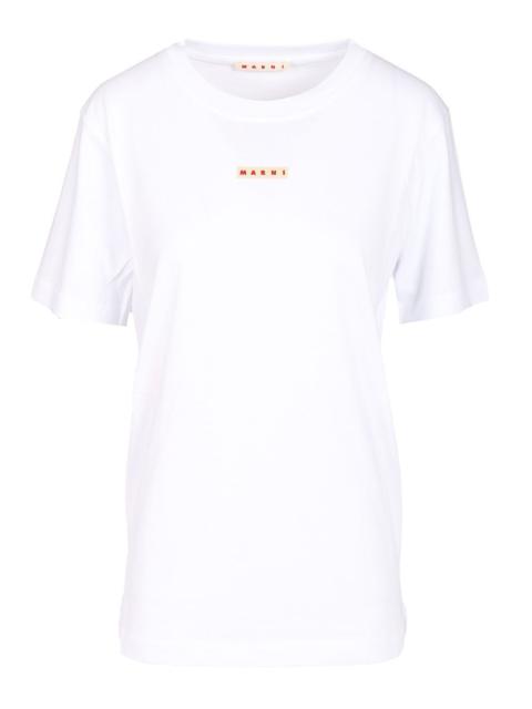 Marni Cotton T-Shirt White