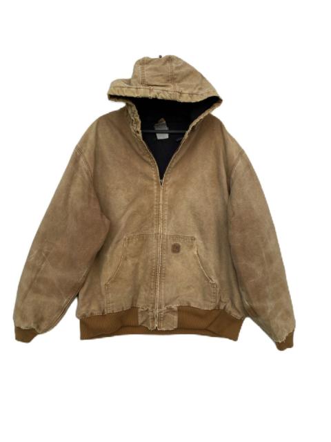 Carhartt VINTAGE CARHARTT USA DETROIT JACKET DISTRESS DUCK CANVAS