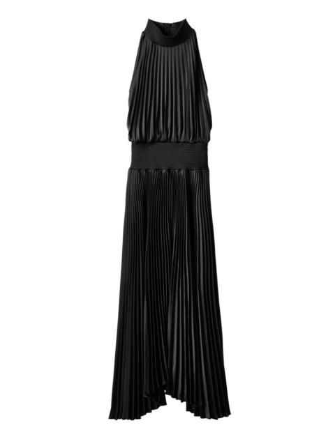 A.L.C. Renzo Matte Pleated Dress