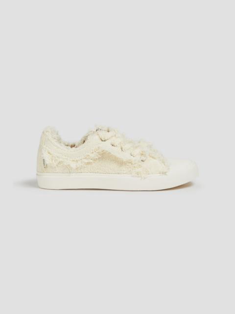 Zimmermann Fringed terry sneakers