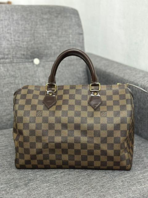 Louis Vuitton Authentic Louis Vuitton Monogram Damier Ebene Speedy 30