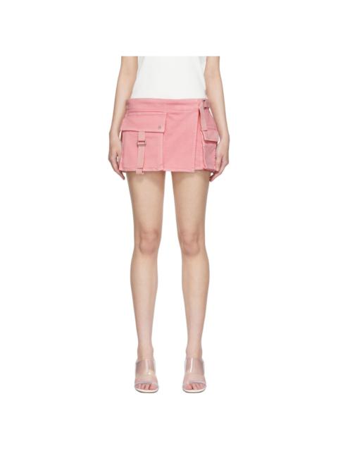 Blumarine Pink Cotton Shorts