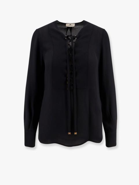ELISABETTA FRANCHI - Elisabetta Franchi Viscose Shirt With Laces