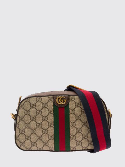 GUCCI Gucci Men Ophidia Gg Supreme Camera Bag Gucci With Web Stripe