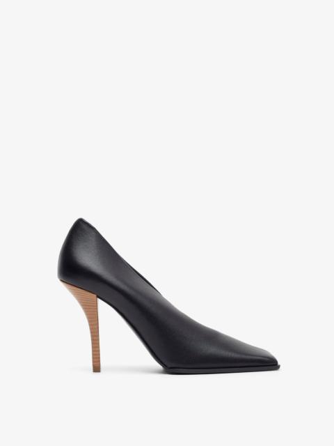 Alaïa Black 90 leather pumps