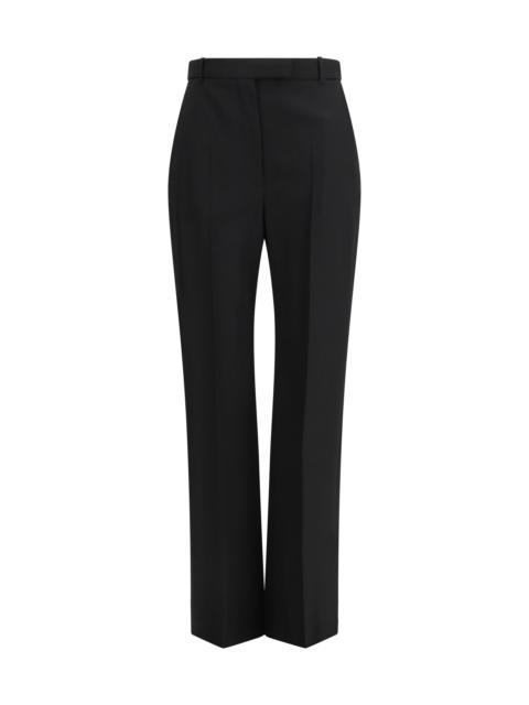 Alexander McQueen Alexander Mcqueen Women Tailored Cotton Trousers