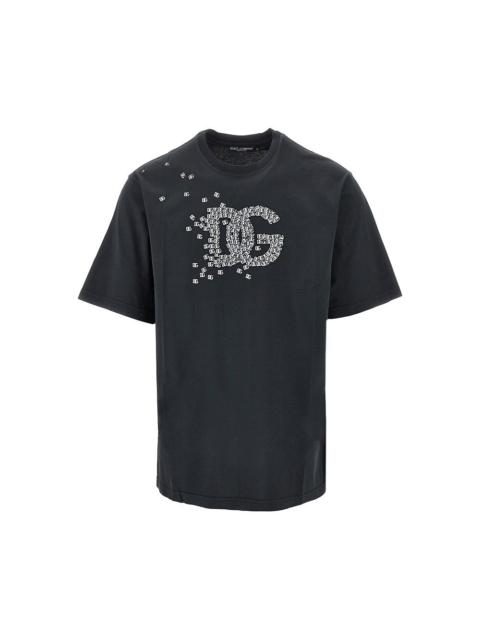 Dolce & Gabbana Dolce&Gabbana Men 3D Logo Print T-Shirt