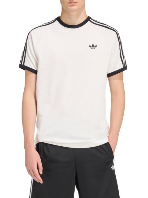 adidas adidas 3-Stripes Cotton T-Shirt in Cloud White at Nordstrom