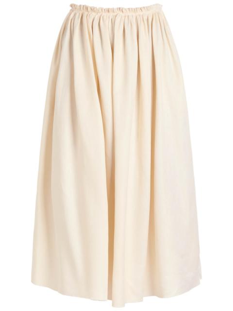 GABRIELA HEARST Gabriela Hearst Chiara Linen Midi Skirt