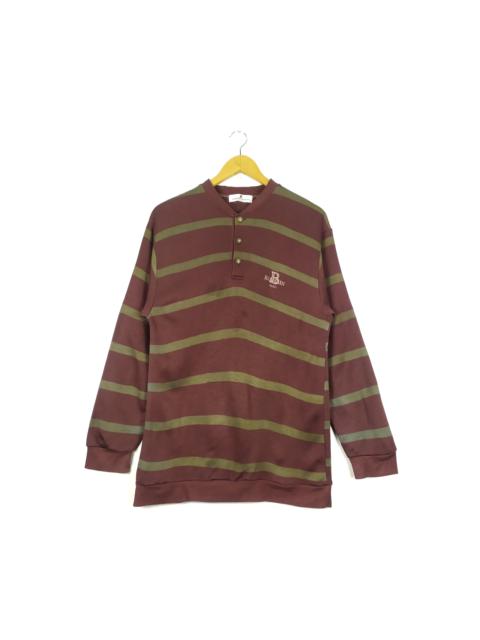 Vintage Pierre Balmain Stripe Jumper Sweatshirt