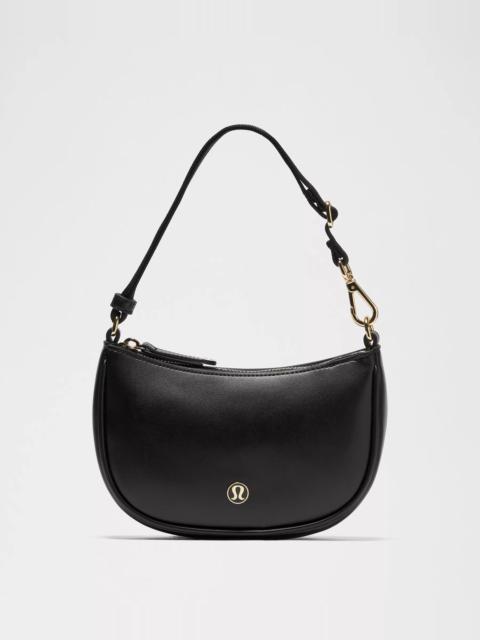 lululemon City Essentials Mini Shoulder Bag Smooth Leather Alternative