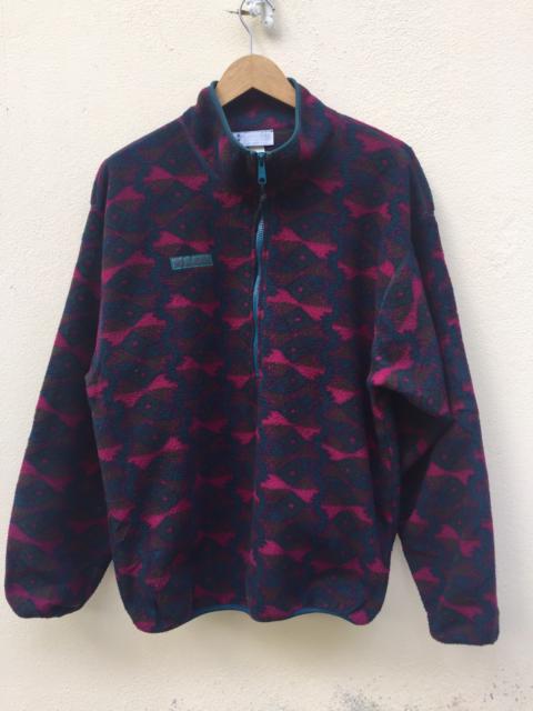 Other Designers Columbia - Gorpcore!vintage Columbia fleece half zipper jacket