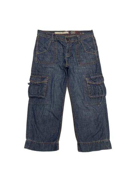 Other Designers VINTAGE GAP JEANS MULTI POCKET SHORT PANTS