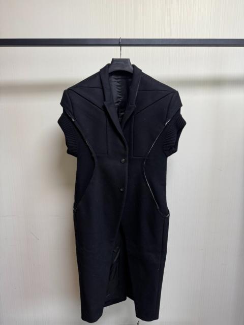 Rick Owens Rick Owens 22FW Tatlin padded shoulder vest coat