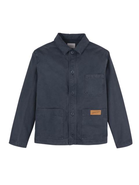 Longchamp Jacket Slate - Overdyed cotton