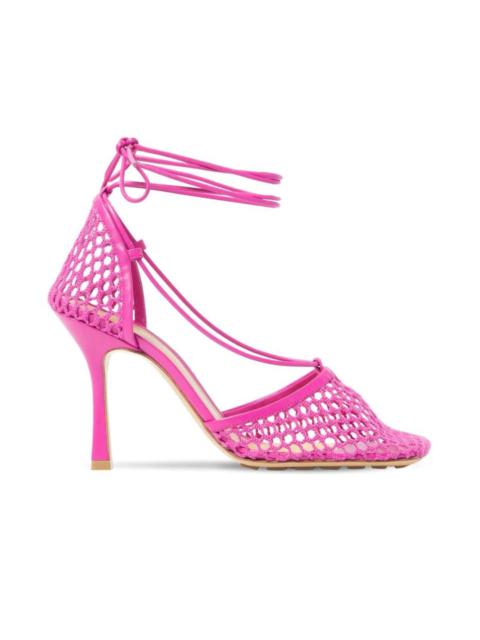 Bottega Veneta Leather Stretch Lace-up Pumps