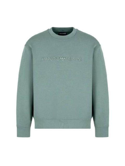 EMPORIO ARMANI Emporio Armani Embroidered Logo Sweatshirt