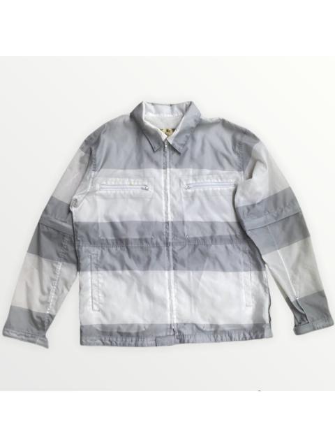 UNDERCOVER SS00 Stripped Windbreaker