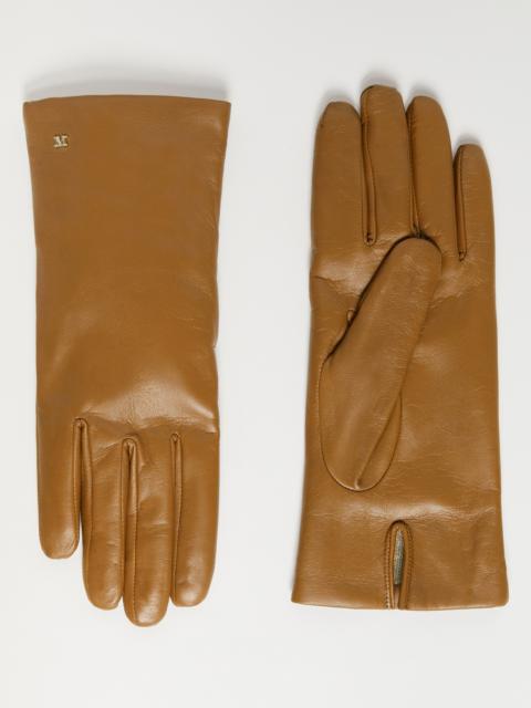 Max Mara SPALATO Nappa leather gloves