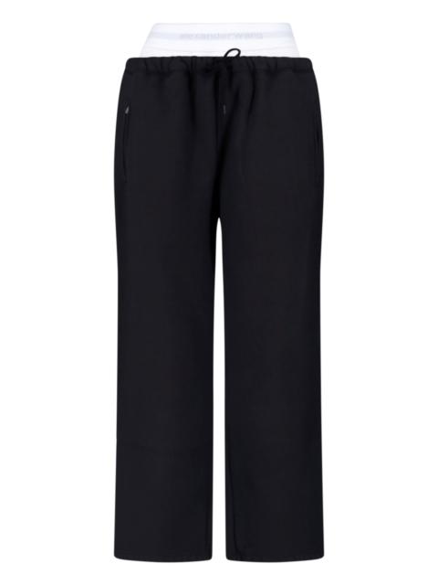 Alexander Wang LOGO TRACK PANTS