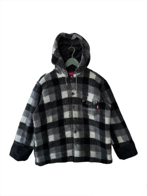 Other Designers Japanese Brand - Drug Store Checkered Fleece Button Jacket