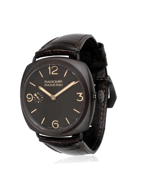 Panerai Pre-owned Panerai Radiomir Composite 3 Days Brown Dial Men's Watch PAM00504