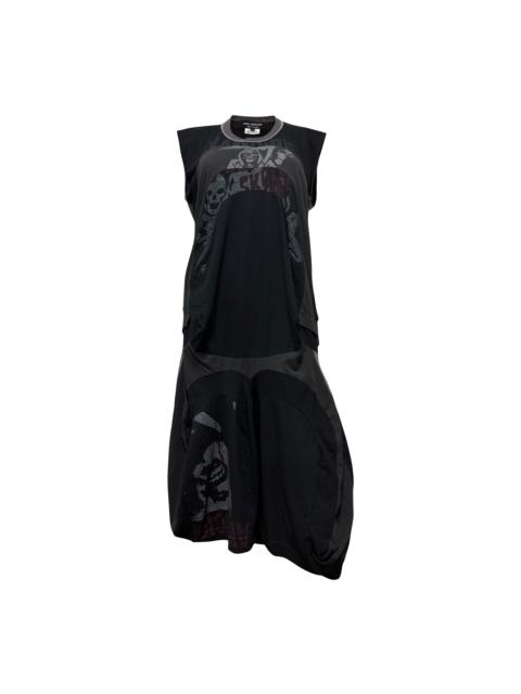 Junya Watanabe JUNYA WATANABE Spring Summer 2006 Punk Graphic Reconstructed Midi Dress