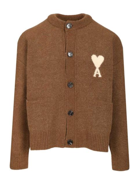 AMI Paris Ami Men Wool Cardigan