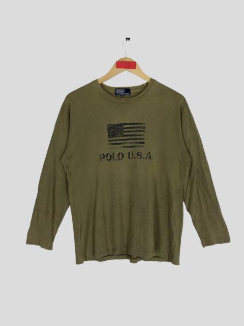 Other Designers Polo Ralph Lauren - Vintage Polo USA Ralph Lauren Longsleeve Tee