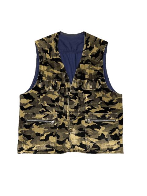 Other Designers Other - Vintage West Cal.45 Camo Army Vest Tactical
