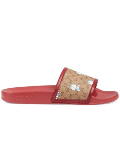 GUCCI Doraemon GG Supreme Slides