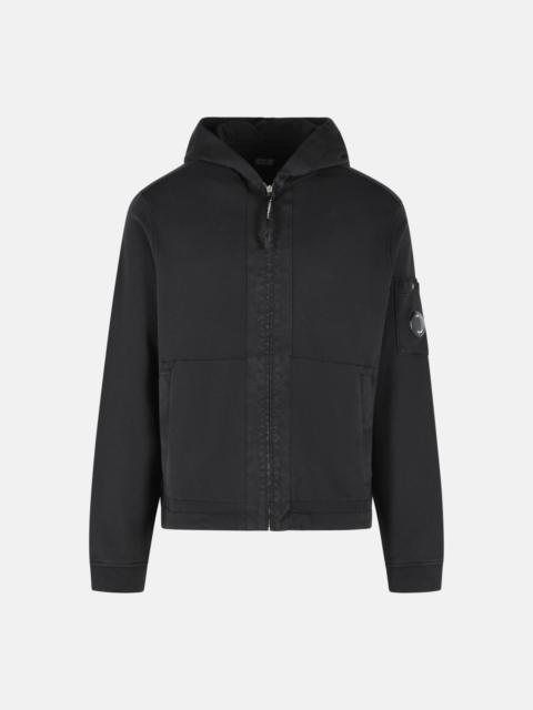 C.P. Company BLACK COTTON SWEATSHIRT
