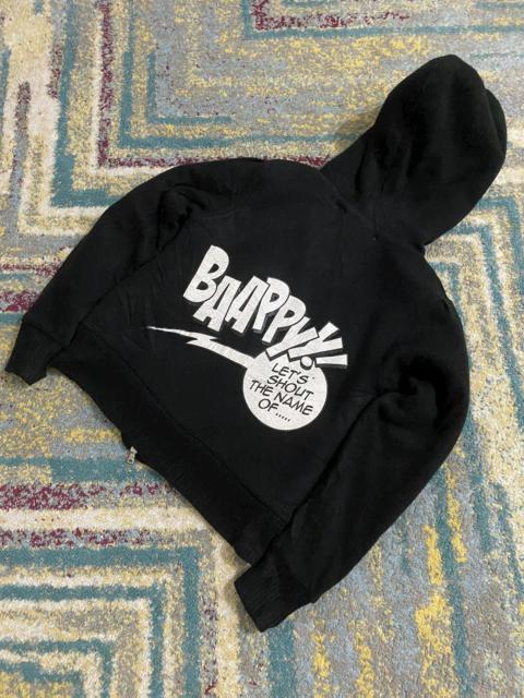 A BATHING APE® Bapy ‘ This Is Short ‘ BAAPPYY!! Wool Hoodie Cropped Jacket