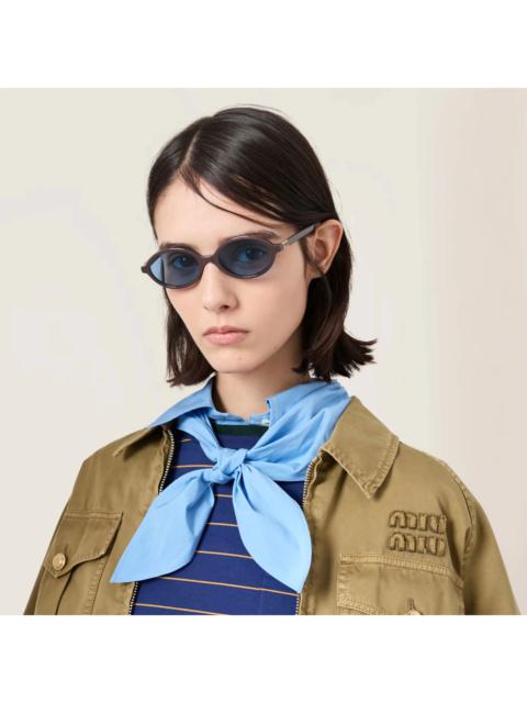 Miu Miu NEW MIU MIU SUNGLASSES MU04ZS 22C60O BROWN WOMEN MU 04ZS SMU