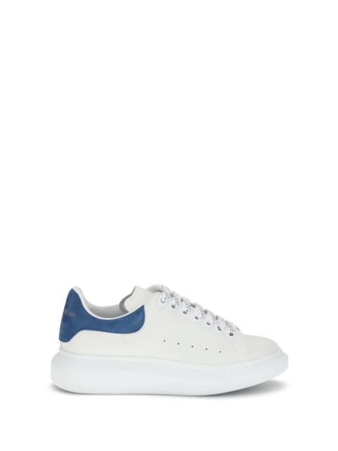 Alexander McQueen Alexander McQueen Leather Sneakers White/Paris Blue
