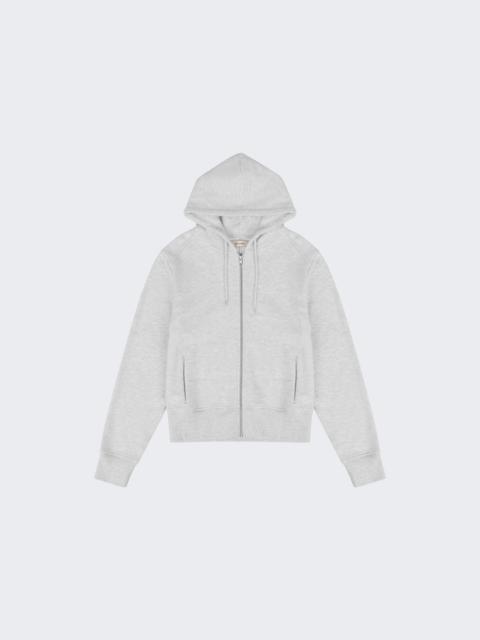 entire studios Slim Zip-up Hoodie Heather Grey