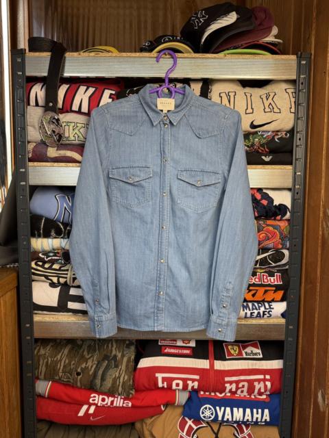 Other Designers SEZANE Max Cotton Shirt Blouse White Size EU 32