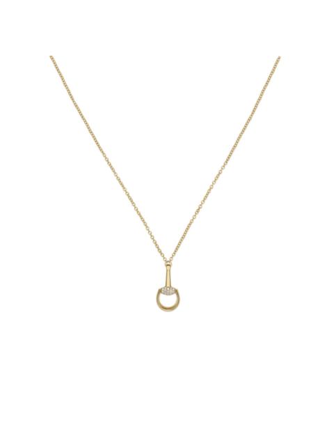 GUCCI Gucci Horsebit Diamond Necklace - YBB832321002