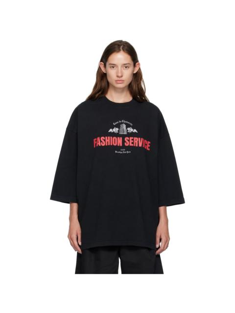 WILLY CHAVARRIA Black 'Casa de Chavarria' Buffalo T-shirt