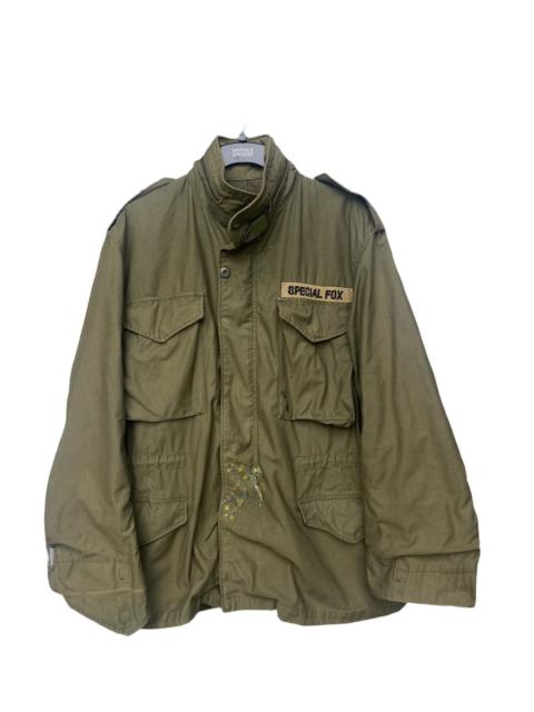 Other Designers Buzz Rickson's - VINTAGE M65 FIELD JACKET ALPHA INDUSTRIES JACKET SPECIAL FOX