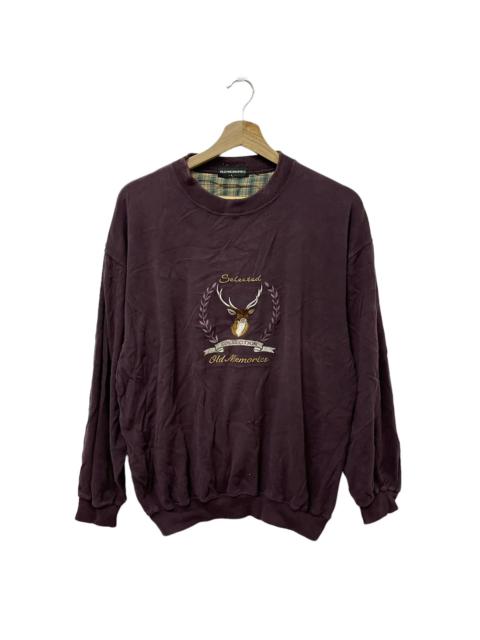Other Designers Vintage - Vintage Old Memories Wild Life Embroidery Sweatshirt