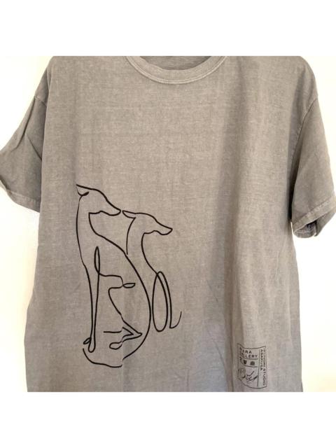 Other Designers Unique Vintage Men's Grey T-shirt