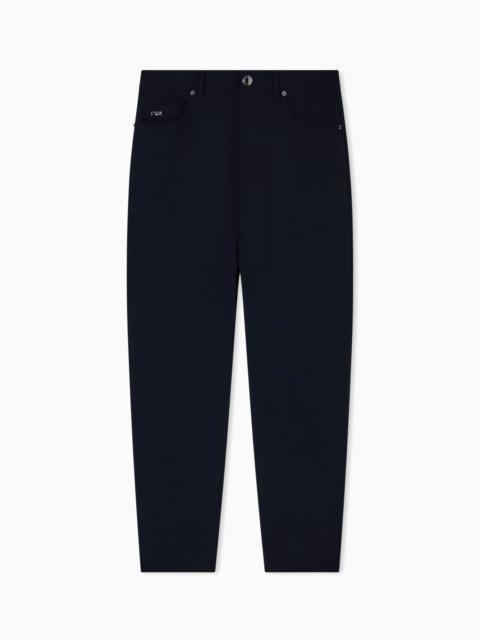 EMPORIO ARMANI J05 Regular-fit denim jeans