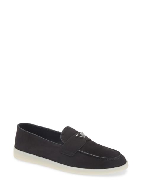 Prada Prada St. Tropez Loafer in Nero at Nordstrom