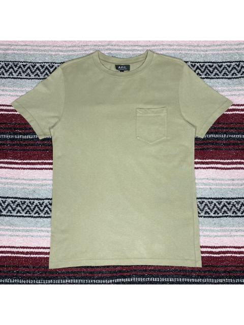 A.P.C. A.P.C Pocket Tee Vintage A.P.C Brand