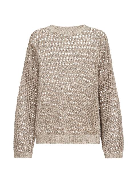 Brunello Cucinelli Brunello Cucinelli Women Wool And Silk Crewneck Sweater