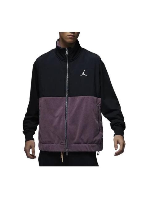Jordan Air Jordan Essentials Winter Vest 'Black Purple' FD8629-011