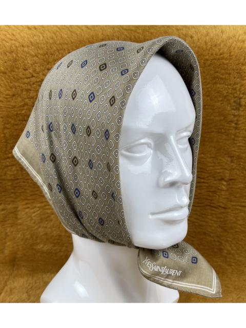 Other Designers Vintage - YSL bandana handkerchief neckerchief scarf turban HC0065