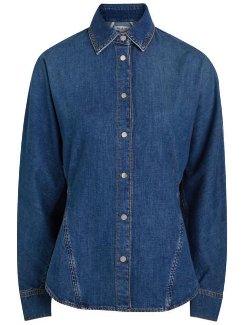 Alaïa Alaïa Panelled Denim Shirt