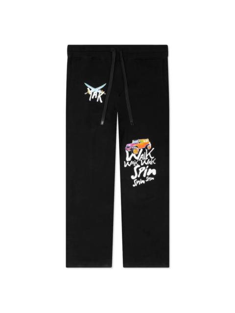 NAHMIAS NAHMIAS X KODAK BLACK KTB SWEATPANTS - BLACK